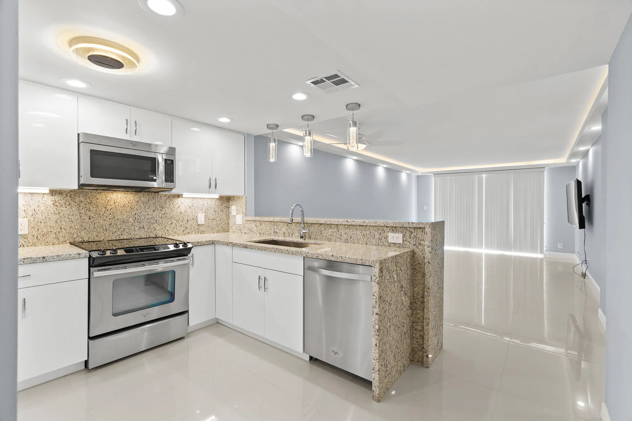 Kitchen to Living Room