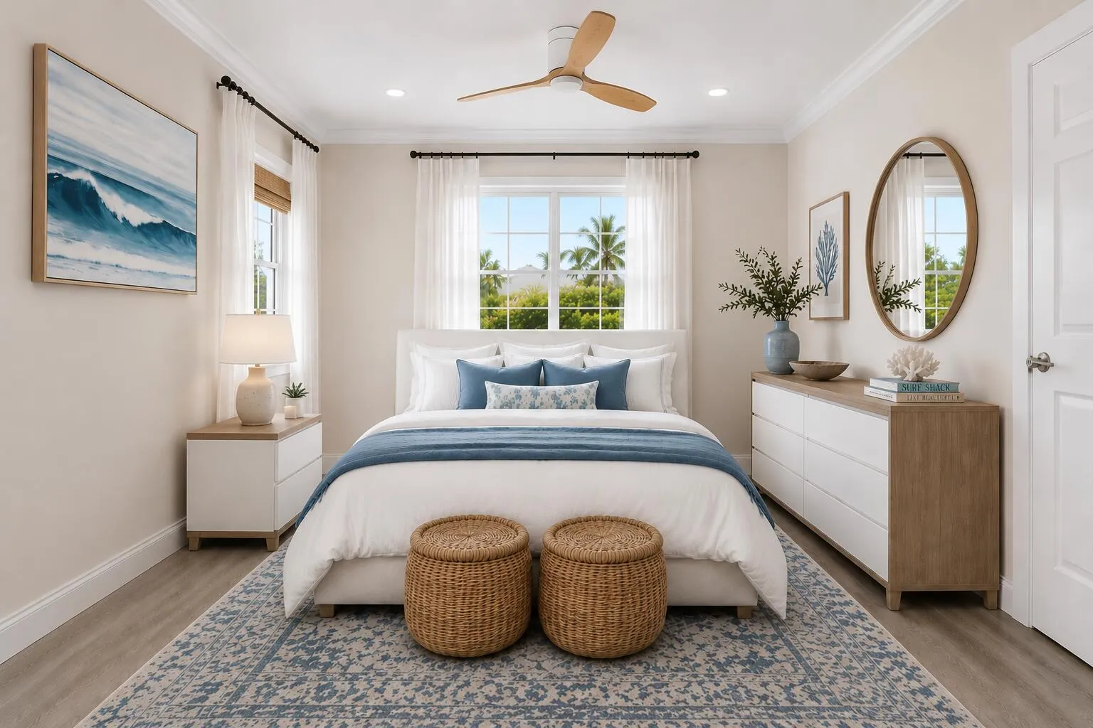 Virtually Staged Bedroom 3