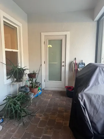 Exterior accesss to Cabana Bath