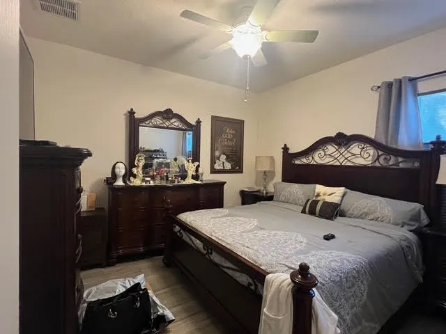Bedroom with private access to Cabana Ba