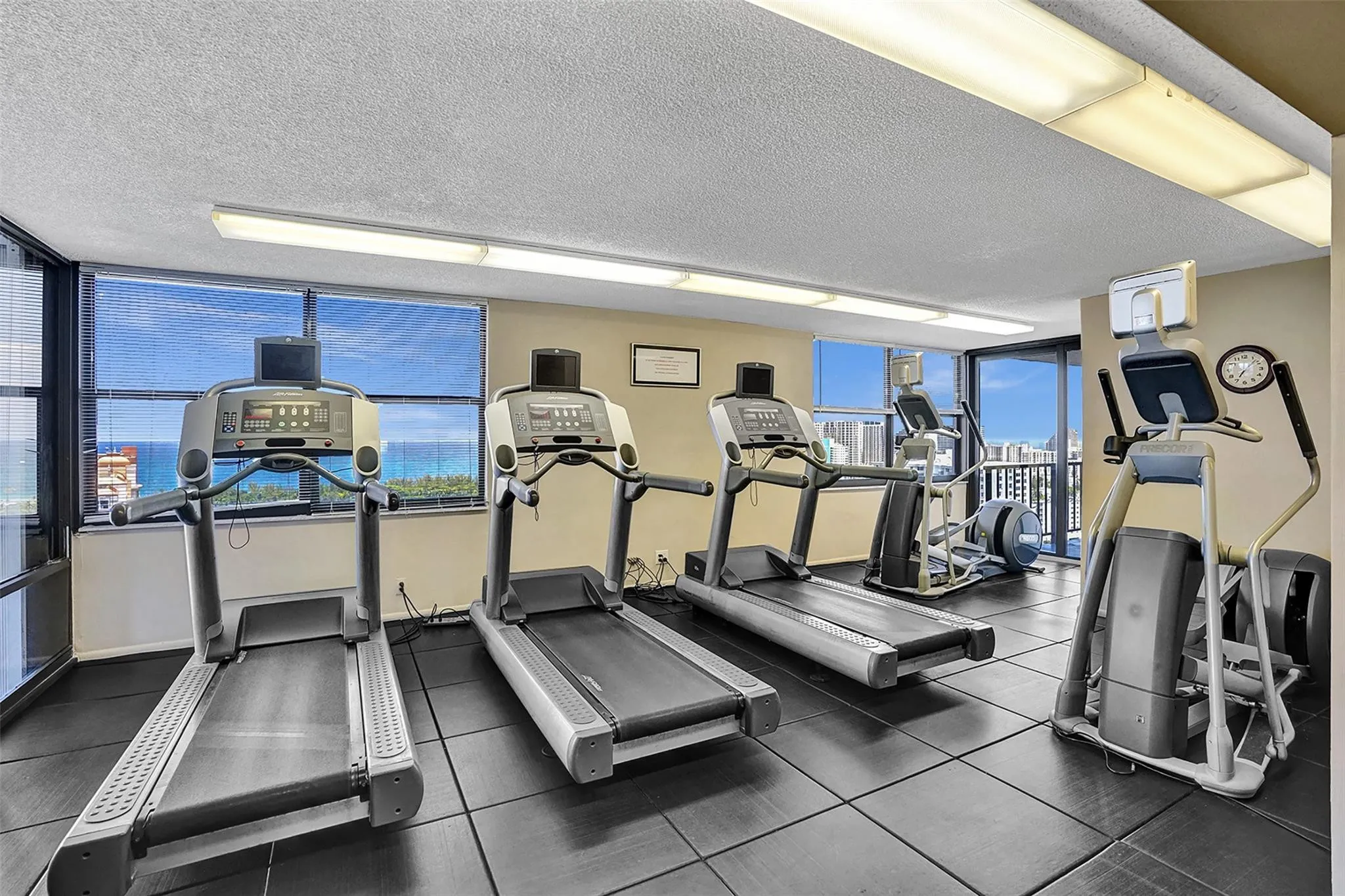 Enjoy the amazing ocean views while burning those calories!