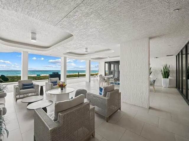 Outdoor common areas for relaxing-all newly furnished
