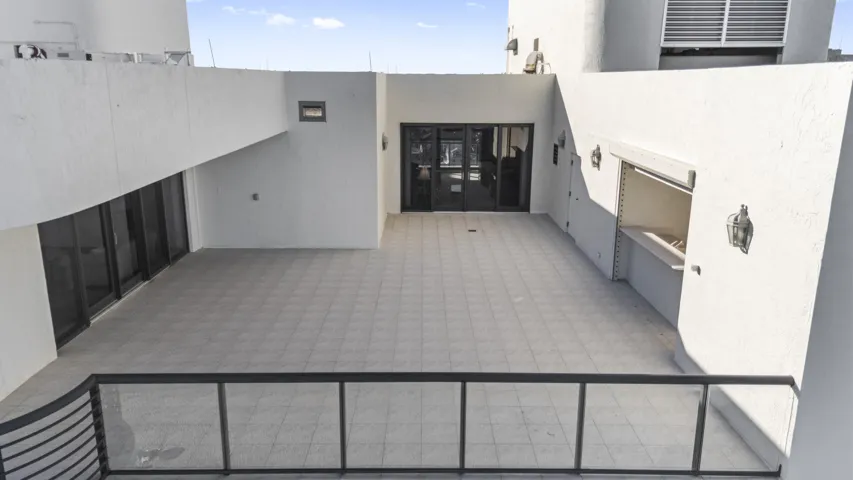 Aerial of Private balcony with extra terrace