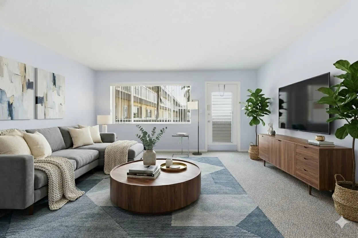 Virtually Staged Living Area