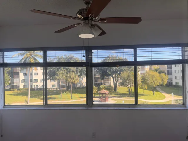 View from Enclosed Balcony