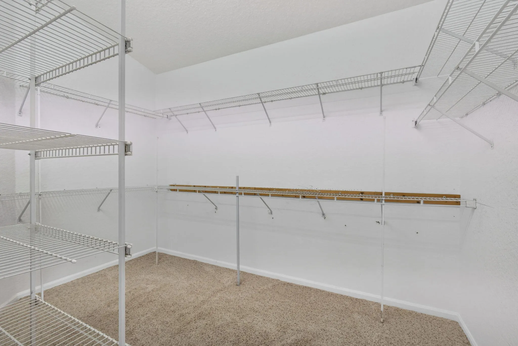 there is also a linen closet and a second smaller closet