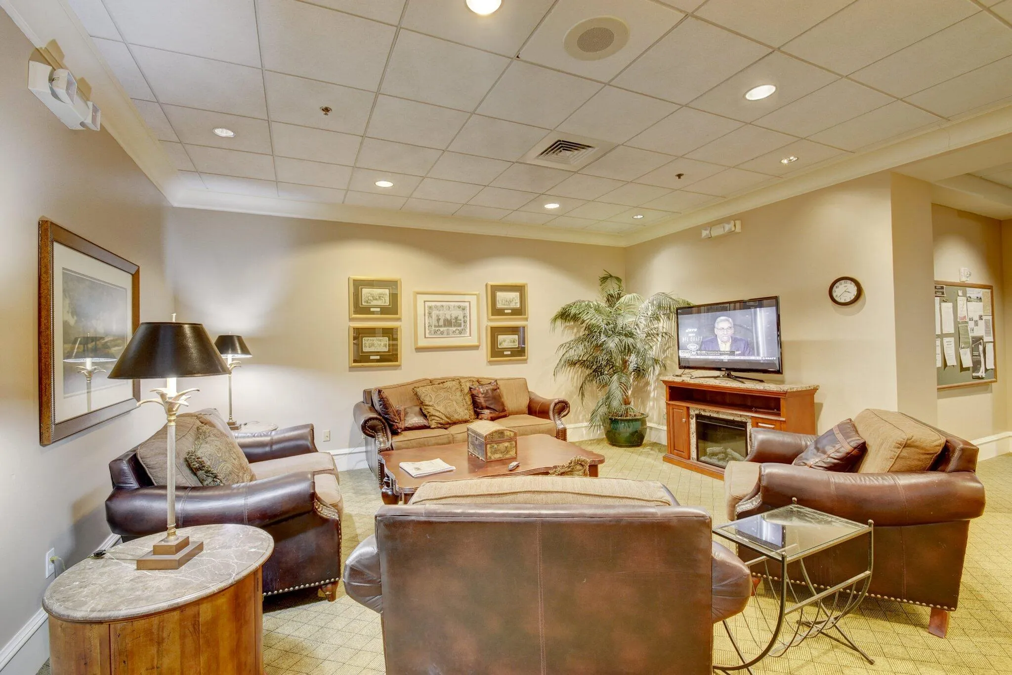 locker room lounge
