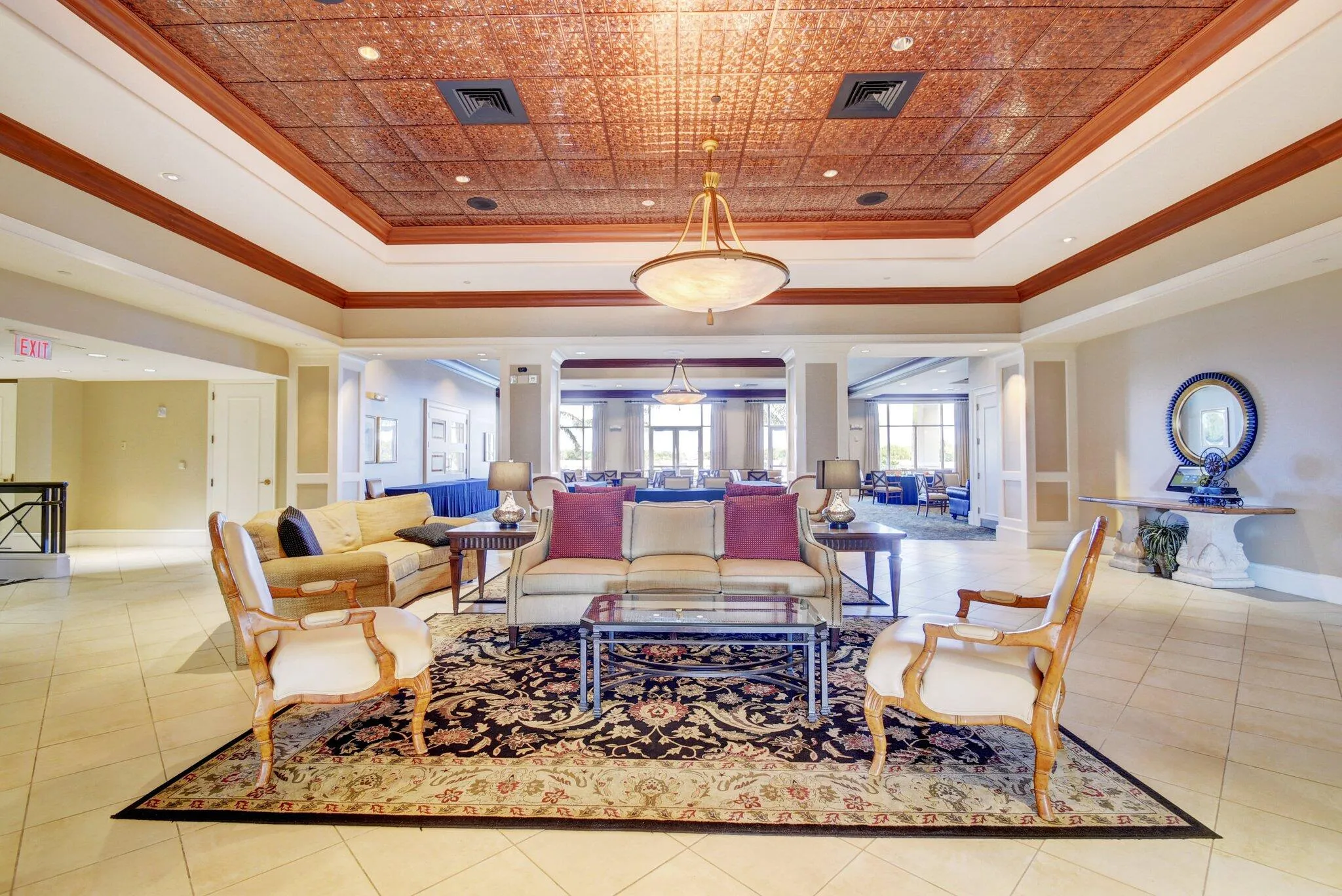 club lobby