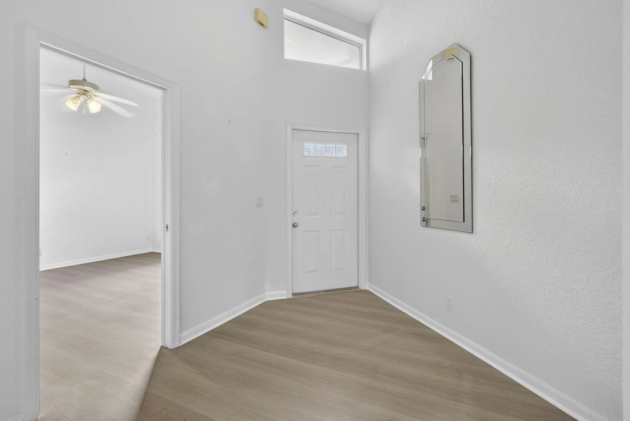 inside front door