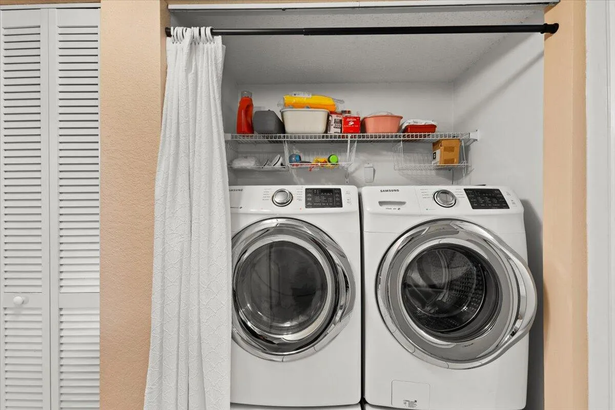 washer and dryer