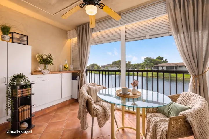 waterfront patio