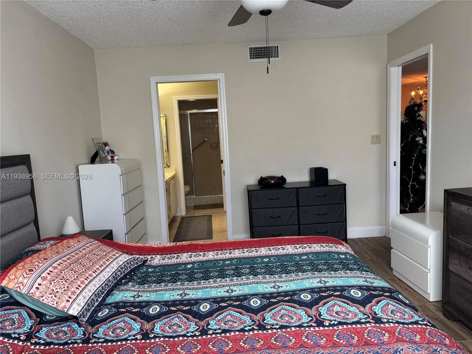 Bedroom 1 w/water view