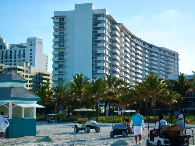 Ocean front building