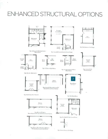 Floor Plan Custom Options