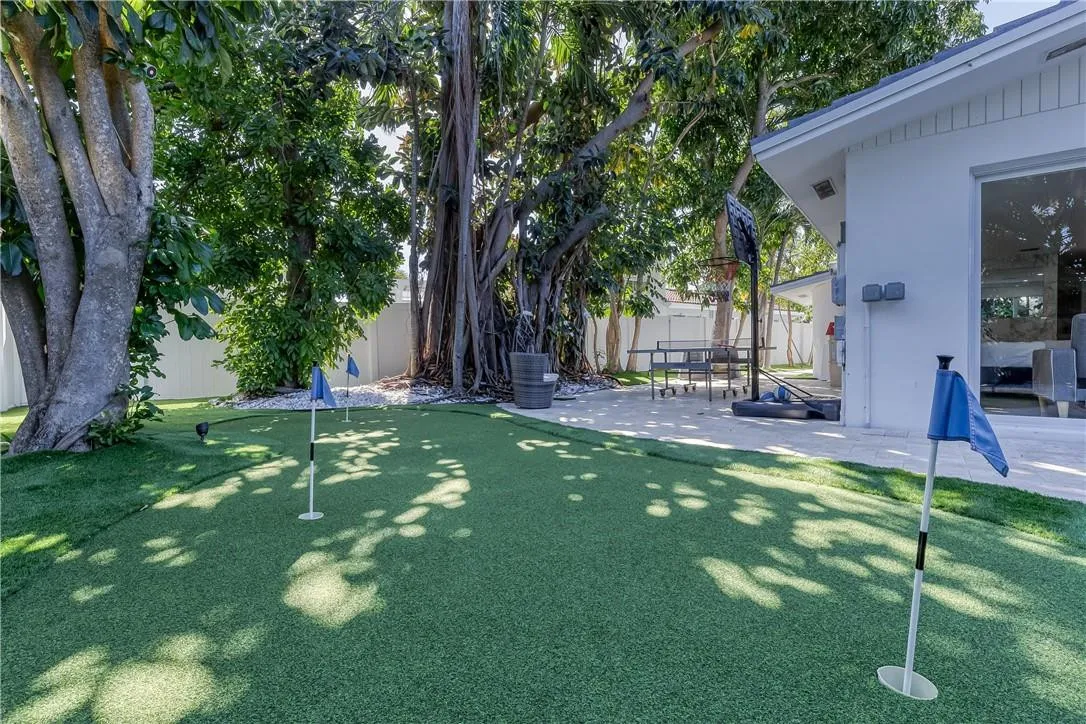 3 Hole Putting Green!