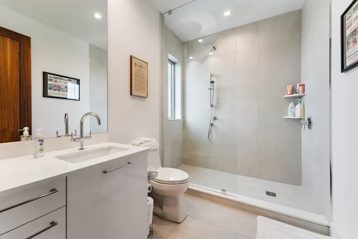 Bath off of Library
