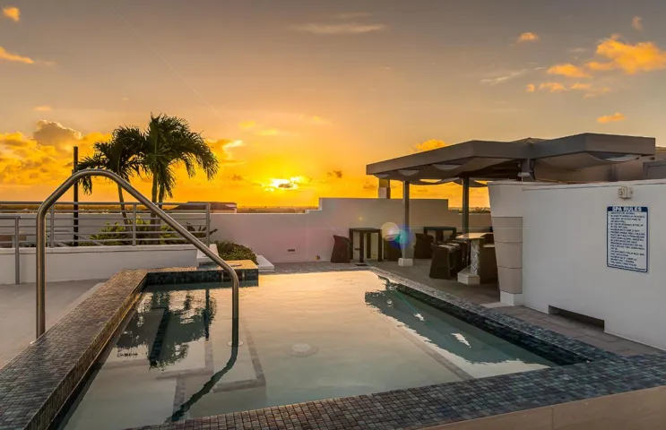 28 Rooftop Sunset