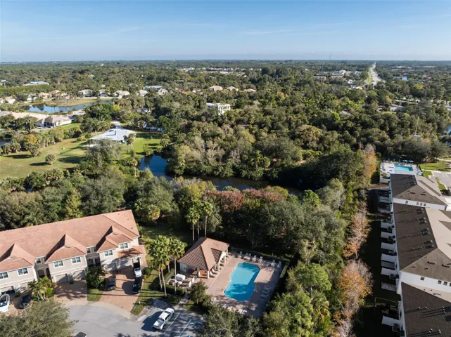 AERIAL VIEW OF POOL
