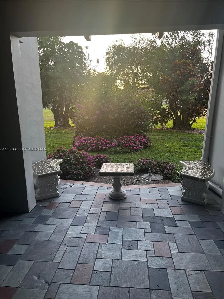 Garden view on first floor