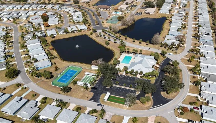 Club House Arial View