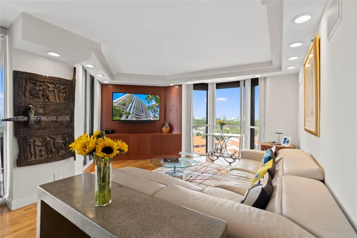 Third bedroom converted into a family room.