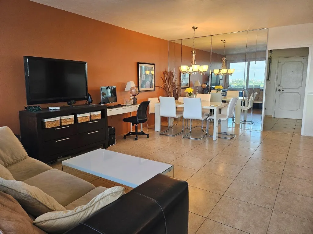 large living /dining area