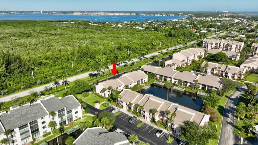 EXCELLENT LOCATION WITH DECK ON THE POND
