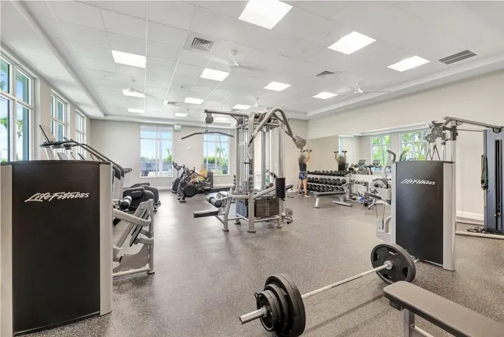 CLUBHOUSE FITNESS ROOM