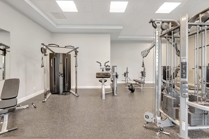 CLUBHOUSE FITNESS CENTER........
