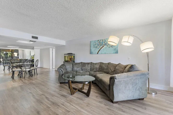 Spacious Living Room and Dining Room