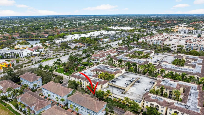Aerial View and Commercial Area