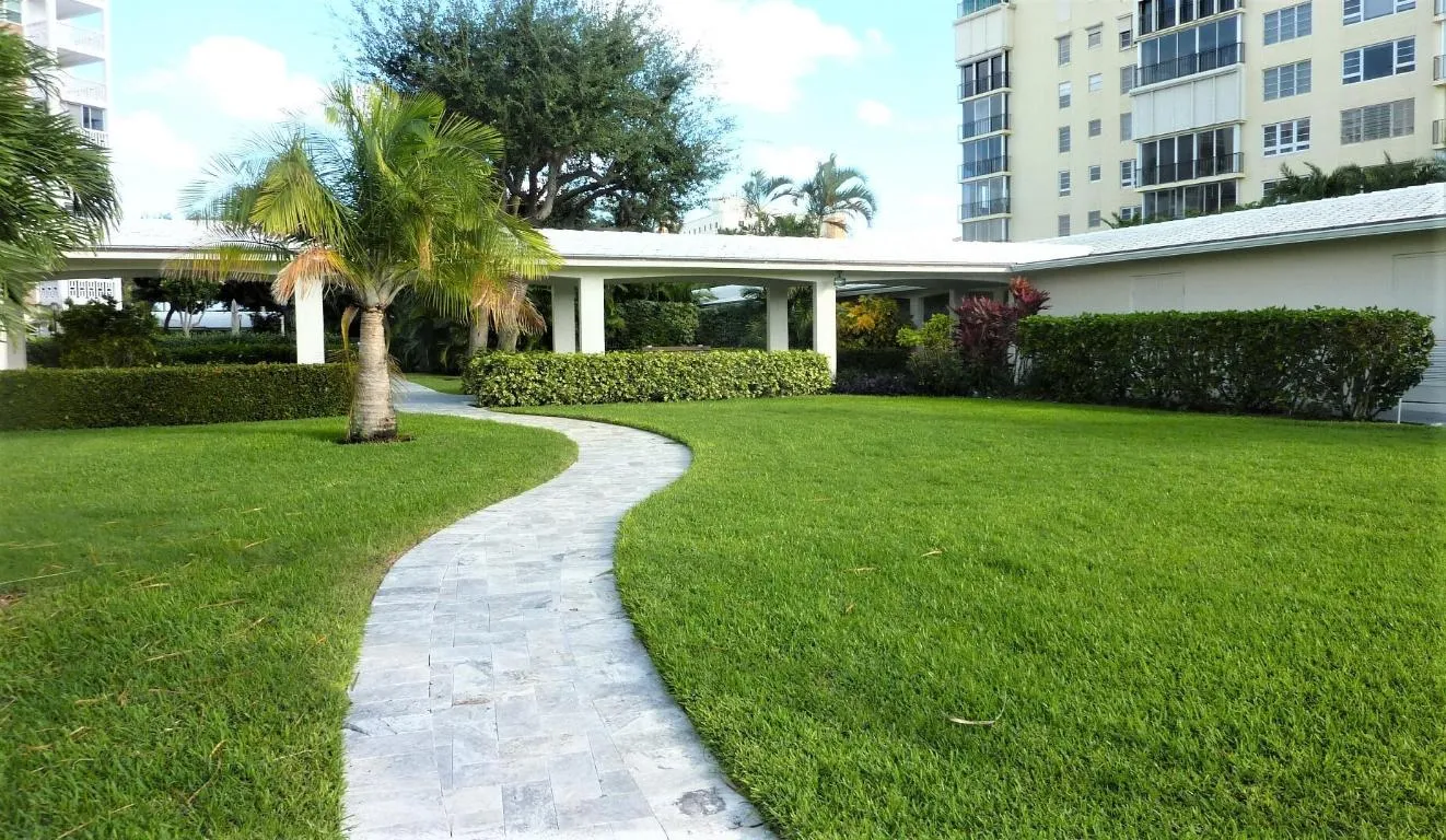 Walkway from dock