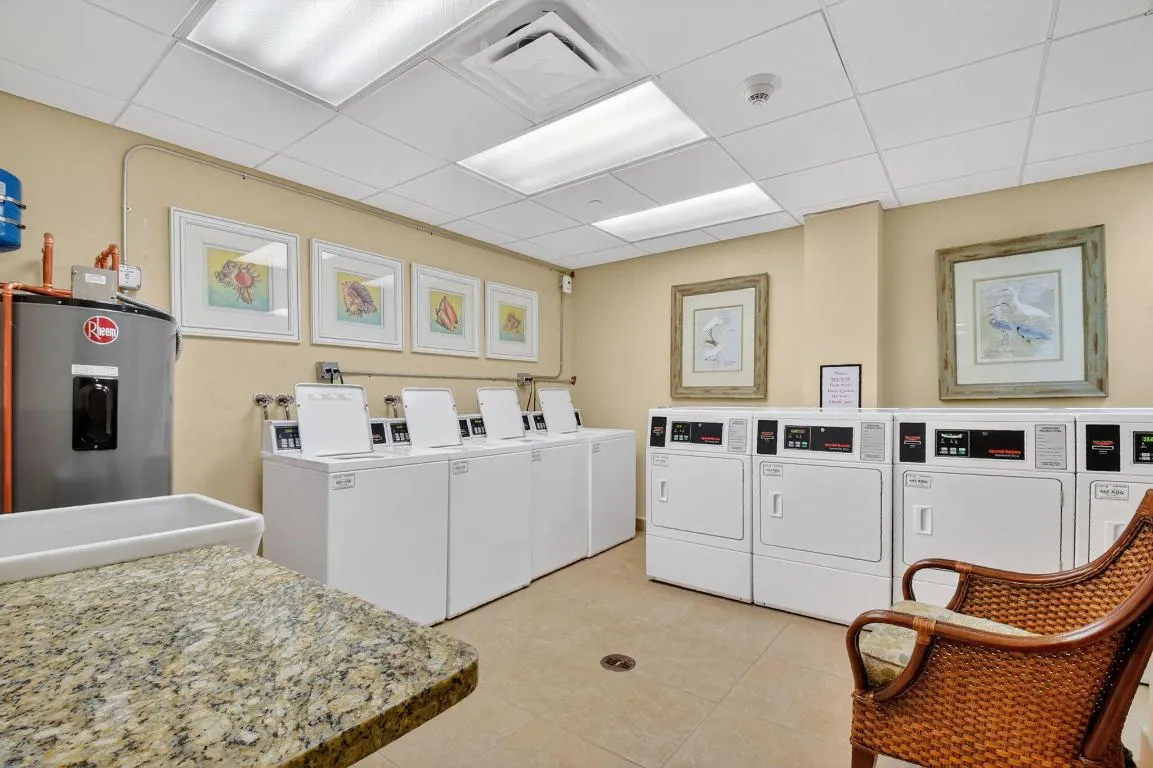 Common laundry area