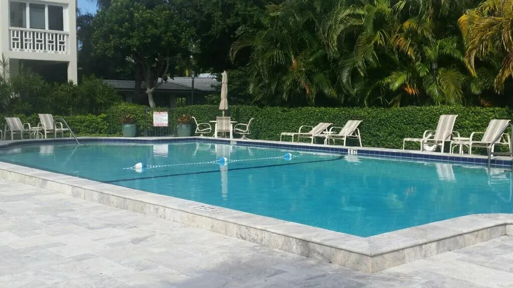 Pool side