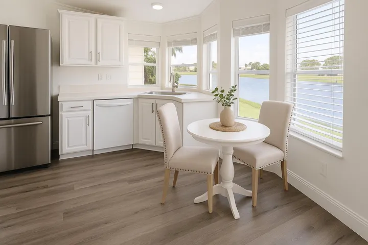 Breakfast area