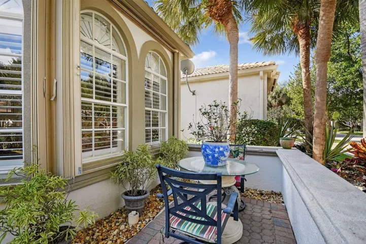 Home has a front courtyard facing North
