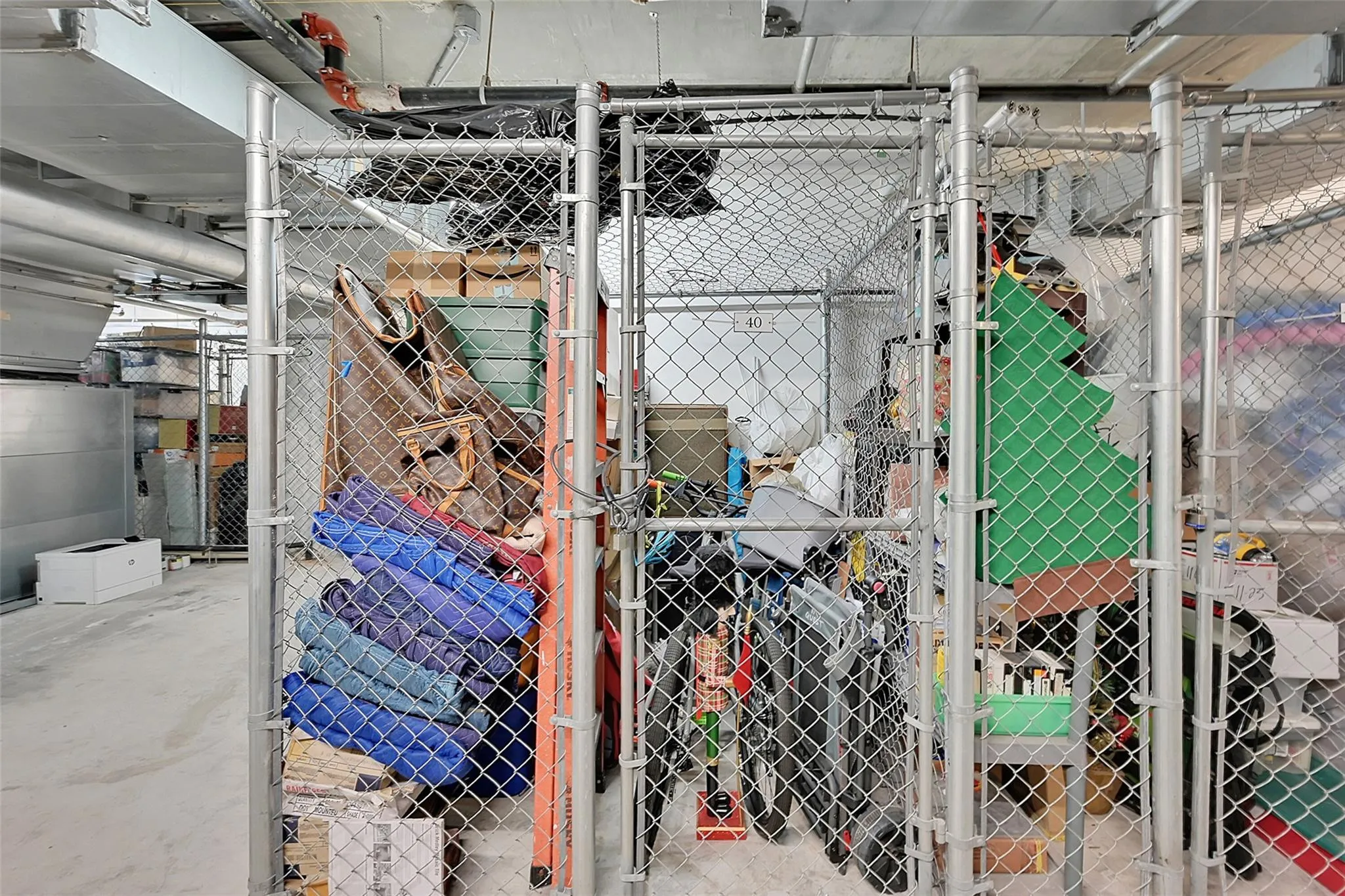 Your LARGE storage unit in a climate controlled room.