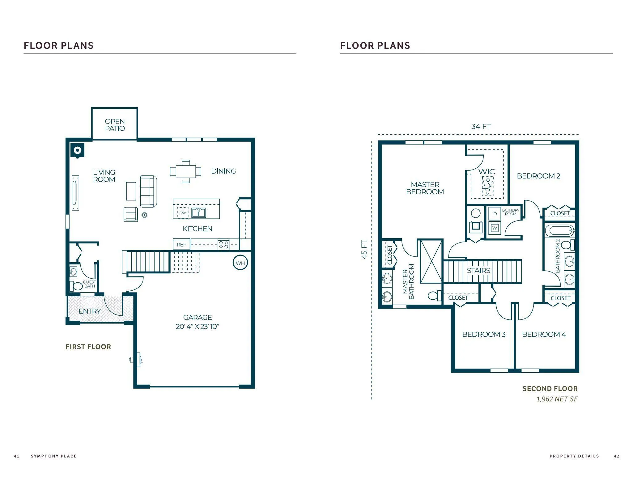 symphony floor plan