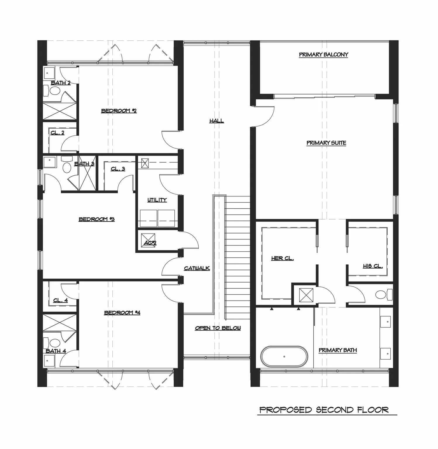 2nd Floor | DISCLAIMER: All renderings, site plans, simulated views, floor plans, graphic images, drawings and all other information depicted are illustrative, and are provided to assist in visualizing the units and the Project and may not be accurately depicted and may be changed at any time.
