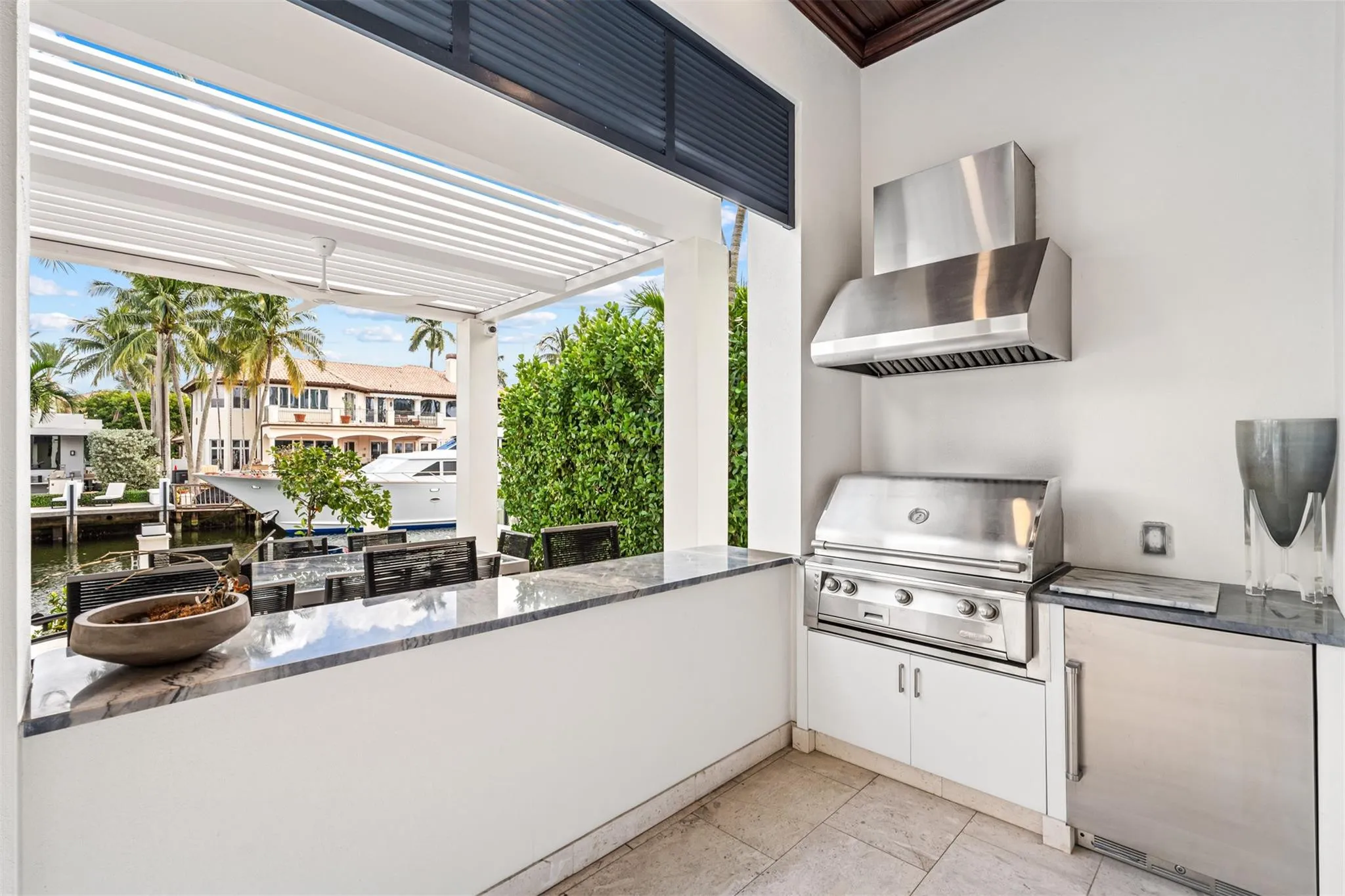 Summer kitchen perfect for pool days!