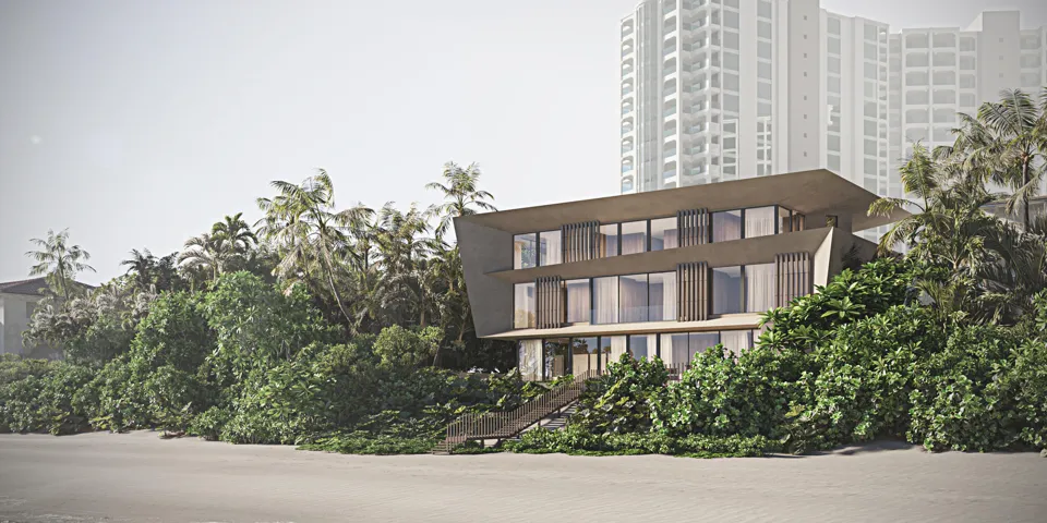 oceanfront rendering