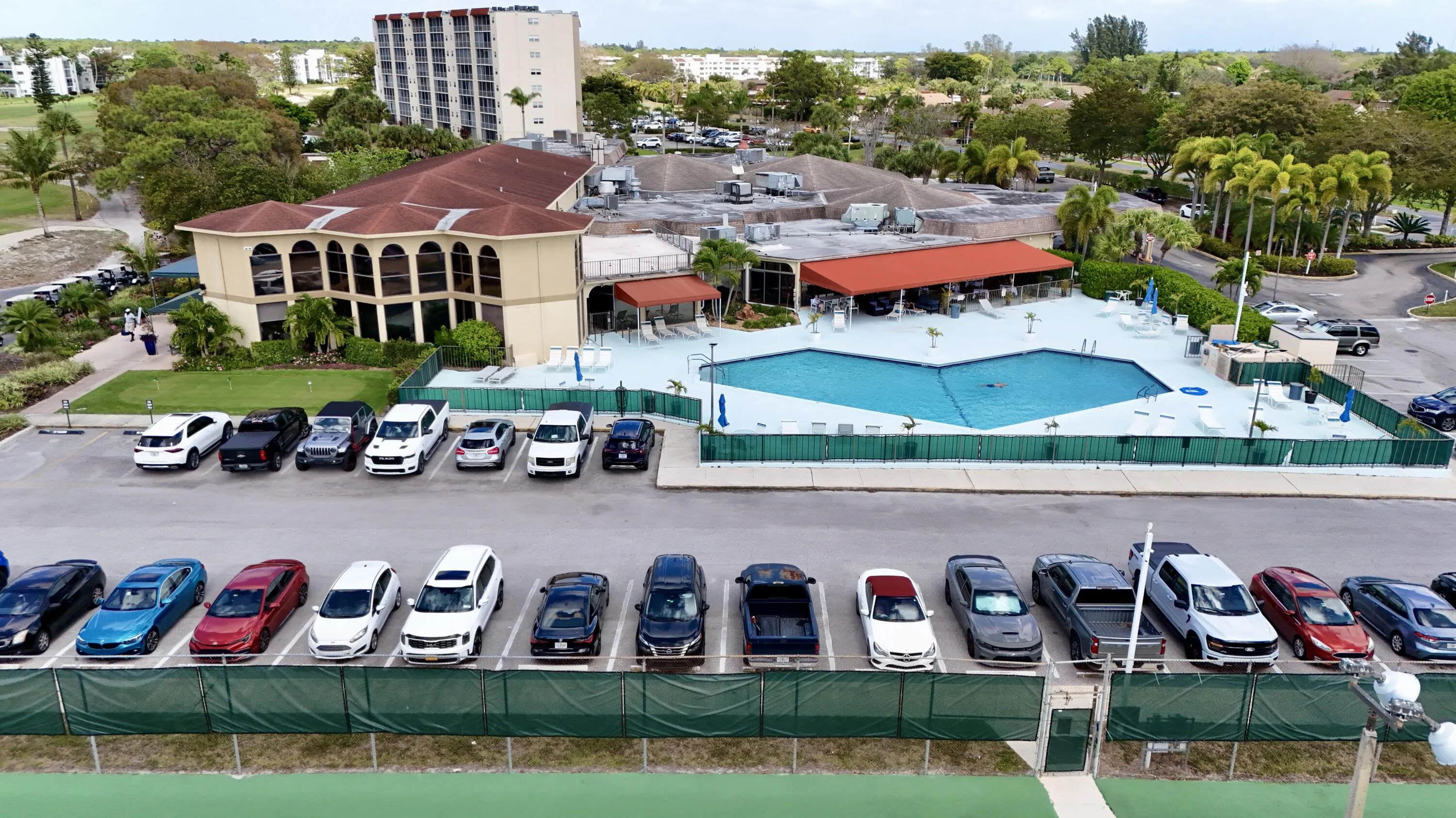 Pools at clubhouse.