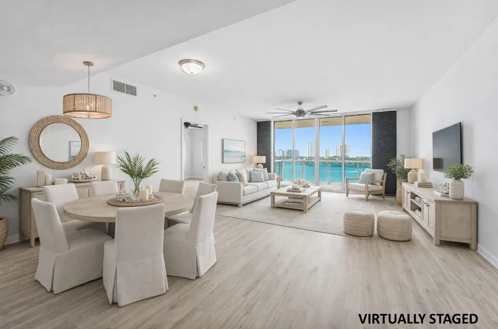 Virtually Staged Living Area