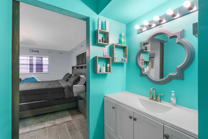 Upgraded Primary bathroom