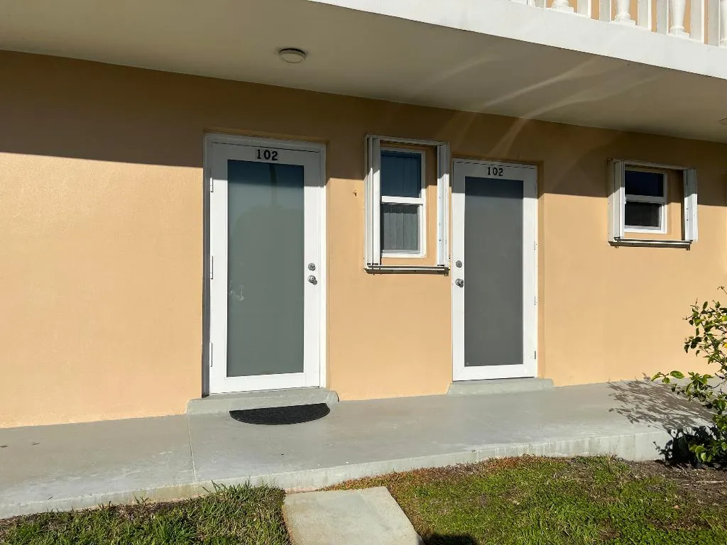 New doors, front