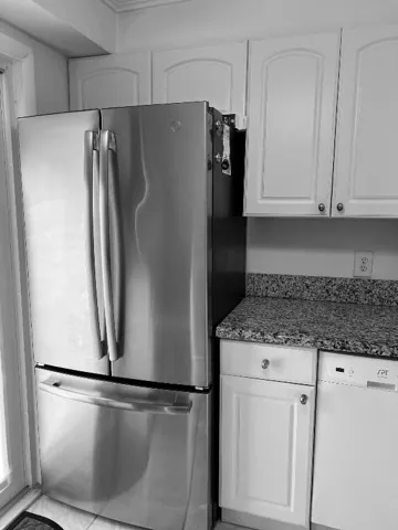Stainless fridge