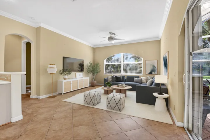 Virtually Staged_Family Room_Den_Great Room off the Kitchen_Lanai