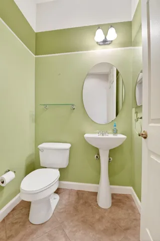 Half Bathroom_Located off the main entrance into the home_Living and Dining area