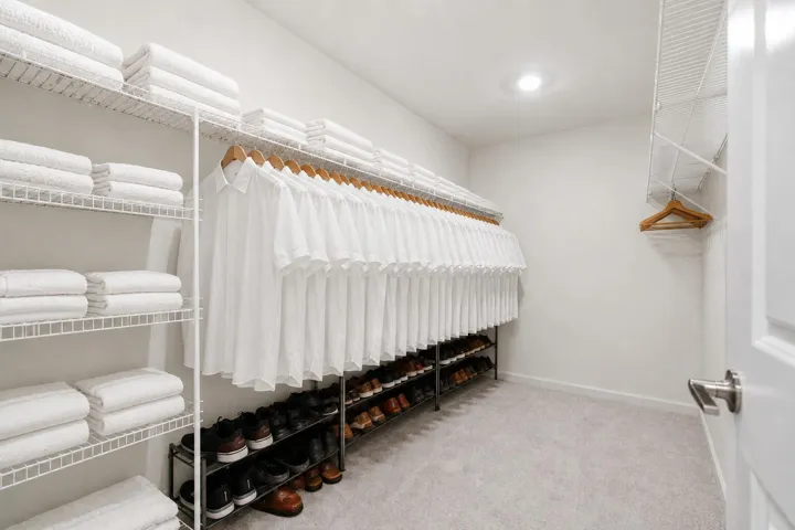 Primary walk in Closet