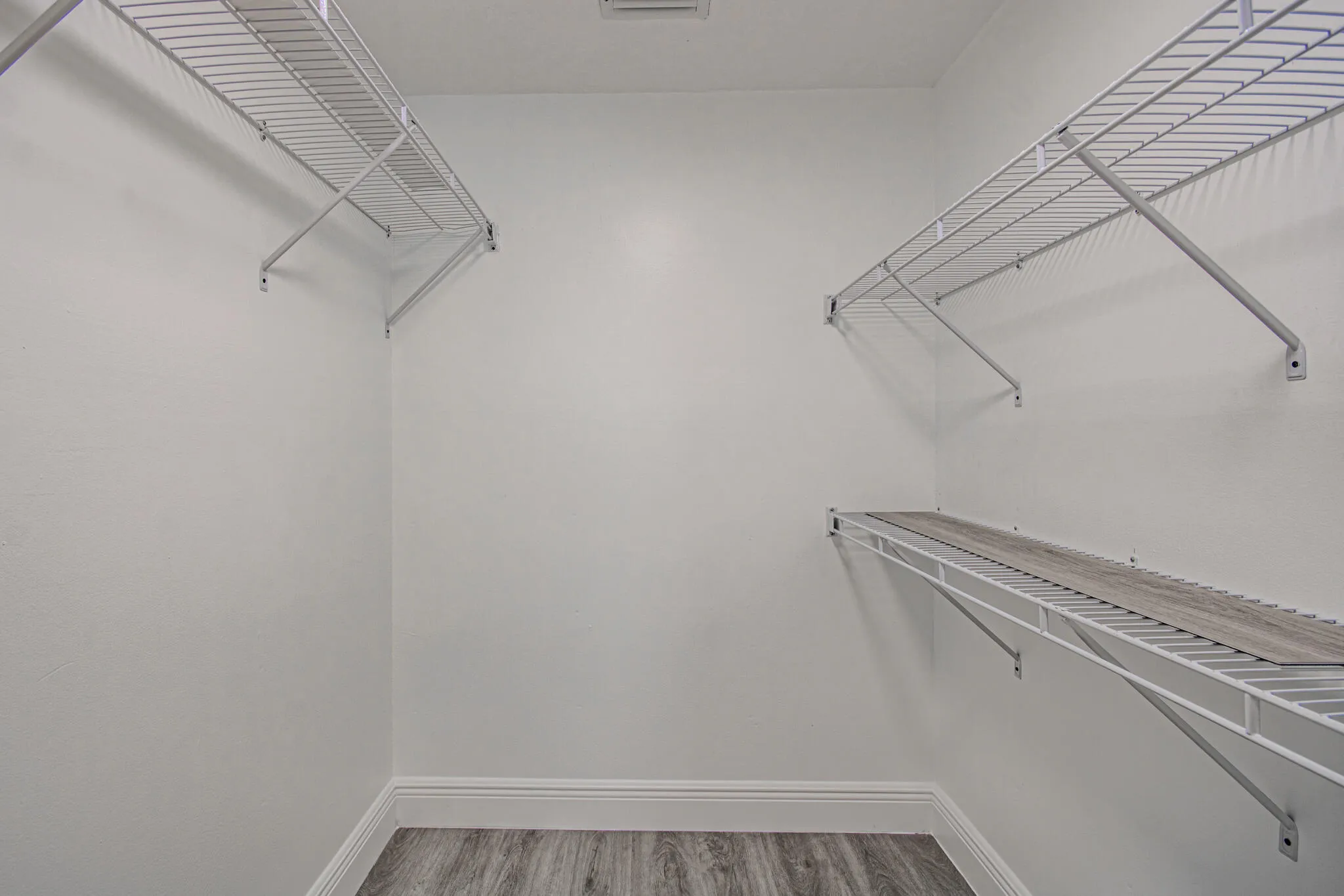 Large walk-in Closet in the Master